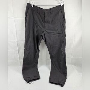 The North Face Granite Face Hiking Pants Mens 36x30 Gray Nylon Blend Casual